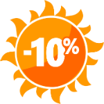 Акция 10%