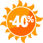 Акция 40%