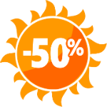 Акция 50%