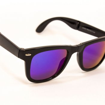 Складные зеркальные очки Wayfarer 911-73