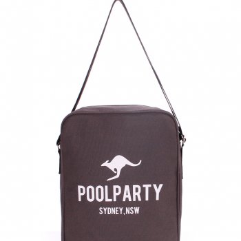 Мужская сумка POOLPARTY с ремнем на плечо