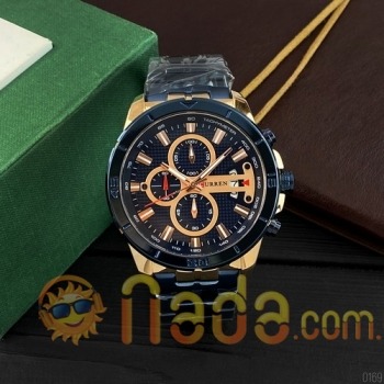 Curren 8337 Black-Cuprum