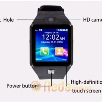 Умные часы Smart DZ09 Black