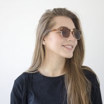 Очки Clubmaster леопардовые 9904-2