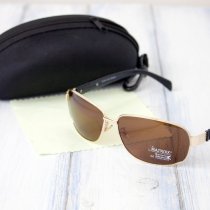 Мужские солнцезащитные очки polarized c футляром F837-3
