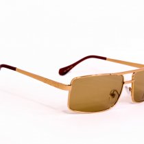 Стеклянные коричневые очки 7505-2